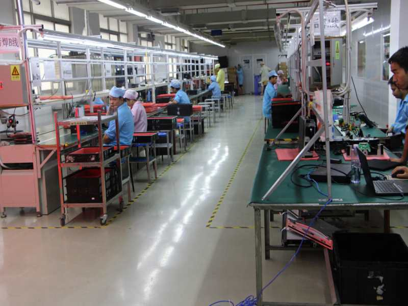 LED显示屏模组灯板后焊