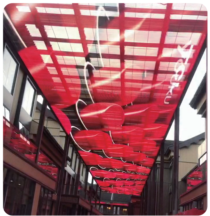 Jiangsu Yancheng 960 square meter P15-31 canopy case