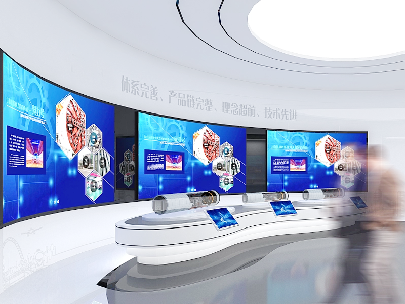 Curved opening and closing screen